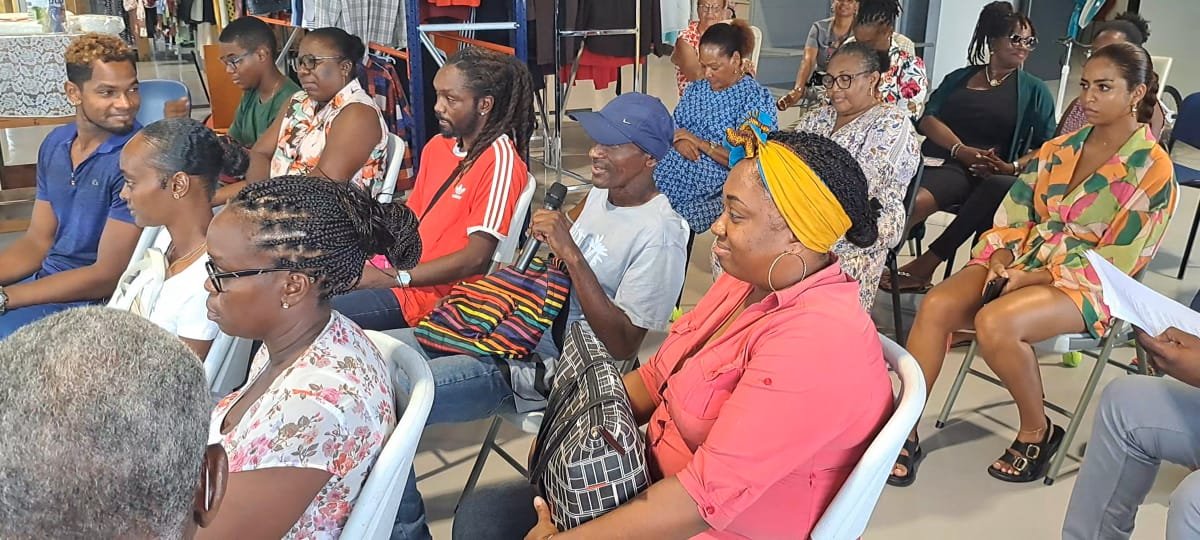 SheilaRampath's tweet photo. [ PLIE- CANGT] 👉Retour sur l'ouverture du chantier de la Ressourcerie du Pôle de valorisation des déchets-Phase 2.✅️✅️✅️ L'économie Sociale et Solidaire, remobiliser les participants, favoriser l'accès à l'emploi demeure une priorité 📈 https://t.co/jcOyHb7ySy