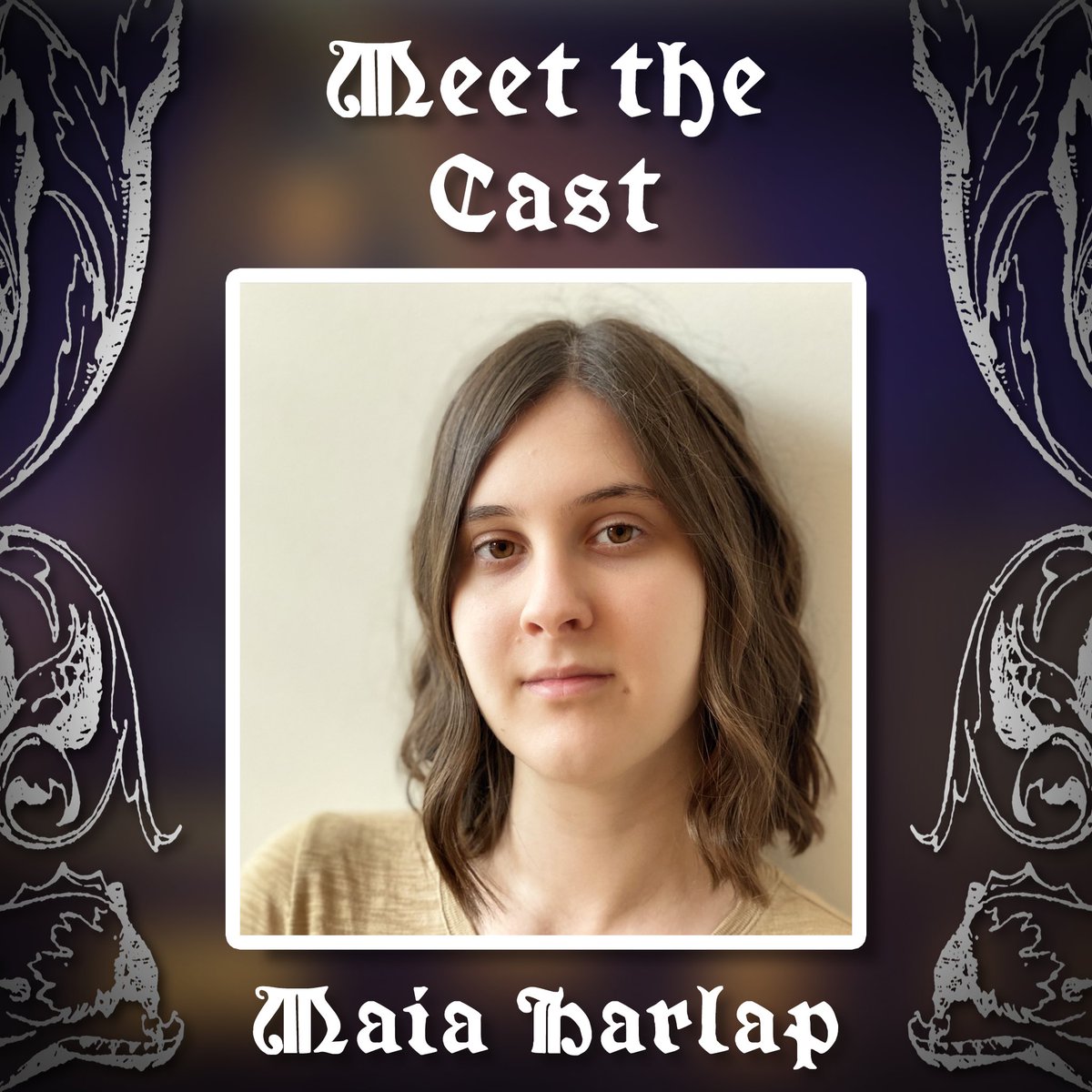 Welcome to the Brass Eagle (@brasseaglepod) on Twitter photo Maia Harlap (<a href="/maia_harlap/">Maia Harlap | Voice Actor</a> ) joins us as one of the storytellers you can hear when Episode 1 premieres 8/16!
Maia Harlap is a Jewish-Australian creative currently studying at the Western Australian Academy of Performing Arts. Maia Harlap (<a href="/maia_harlap/">Maia Harlap | Voice Actor</a> ) joins us as one of the storytellers you can hear when Episode 1 premieres 8/16!
Maia Harlap is a Jewish-Australian creative currently studying at the Western Australian Academy of Performing Arts.