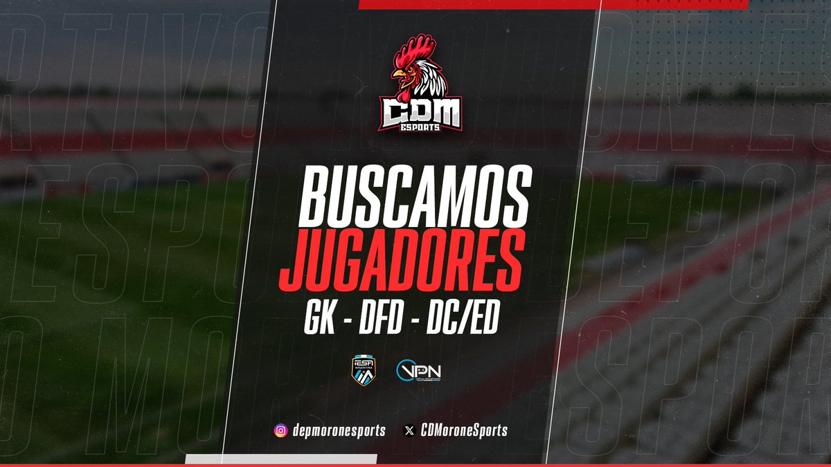 Deportivo Morón eSports tweet media