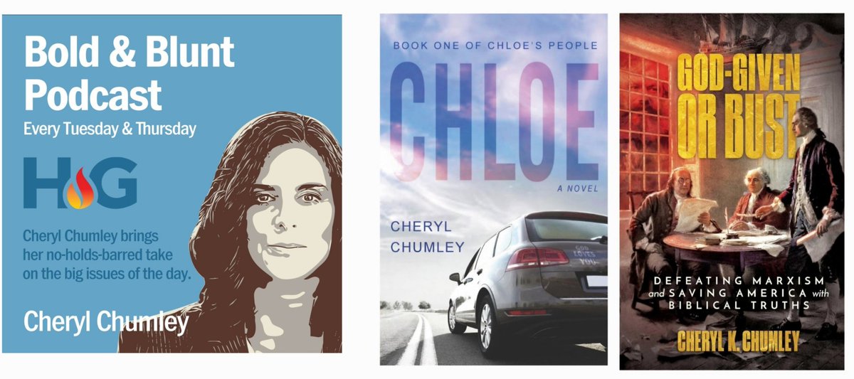 MAGATACKD's tweet image. 💥 Tune in 5:00PM ET 💥
@ckchumley ✒️🎙️ 🎥
joining 
Janet Parshall 🇺🇲
@parshalltalk  #live
#InTheMarket
👇
moodyradio.org/programs/in-th…
______________________

#ChloeNovel
#GodGivenOrBust

✒️ @ckchumley at
#AmazonBooks
💥... Pre-order Cheryl's upcoming 1st fiction novel-

👉Chloe: