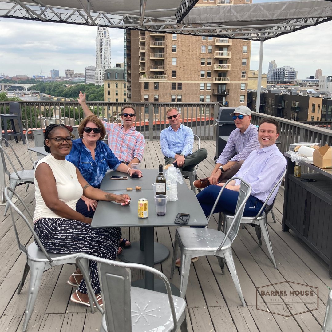 RedlineProp's tweet image. Our Minneapolis team had a great time this weekend enjoying some beautiful weather on the Barrel House rooftop! #downtownmpls #mplsrealestate
