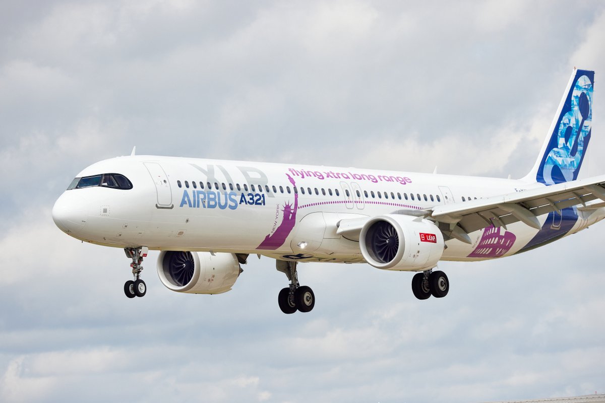 CFM_engines's tweet photo. #PicOfTheDay 📸 Which rating #avgeeks on these wonderful pictures of this beauty just certified last week powered by our fuel-efficient #CFMLEAP-1A engine at #FIA2024 ? #A321XLR https://t.co/IzokBqyJEF