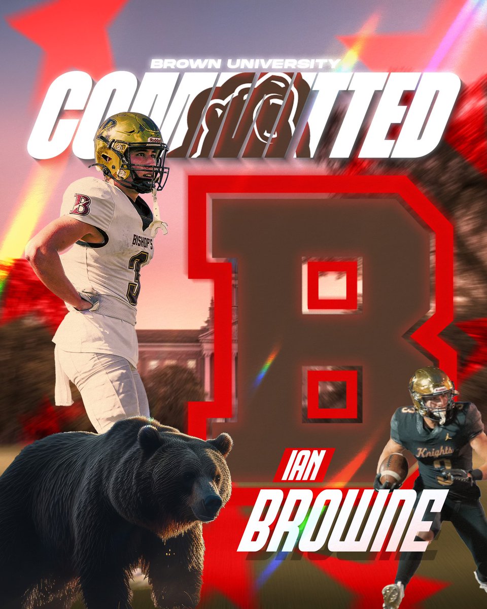I am extremely excited to announce my commitment to the admissions process at Brown University. Thank you to all my friends, family, teammates, and coaches who have helped me along this journey. 
<a href="/BishopsFootball/">Bishop's Football</a> <a href="/BrownU_Football/">Brown Bears Football</a> 
<a href="/mozesmooney3/">Mozes Mooney</a> <a href="/KSimonds5/">Kohl Simonds</a>