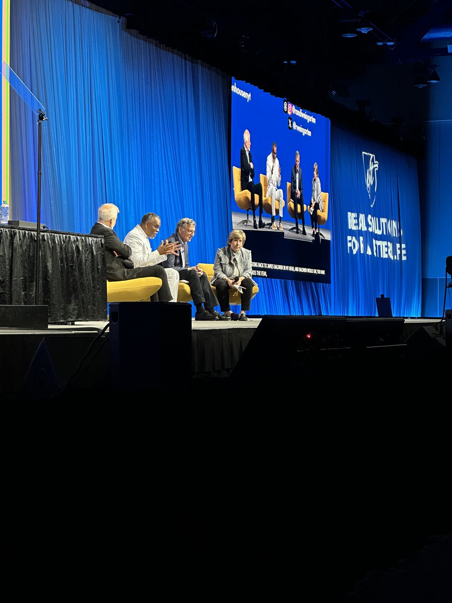 AFTunion's tweet image. "Hope gives you space to *imagine* a new world." — @esglaude #RealSolution