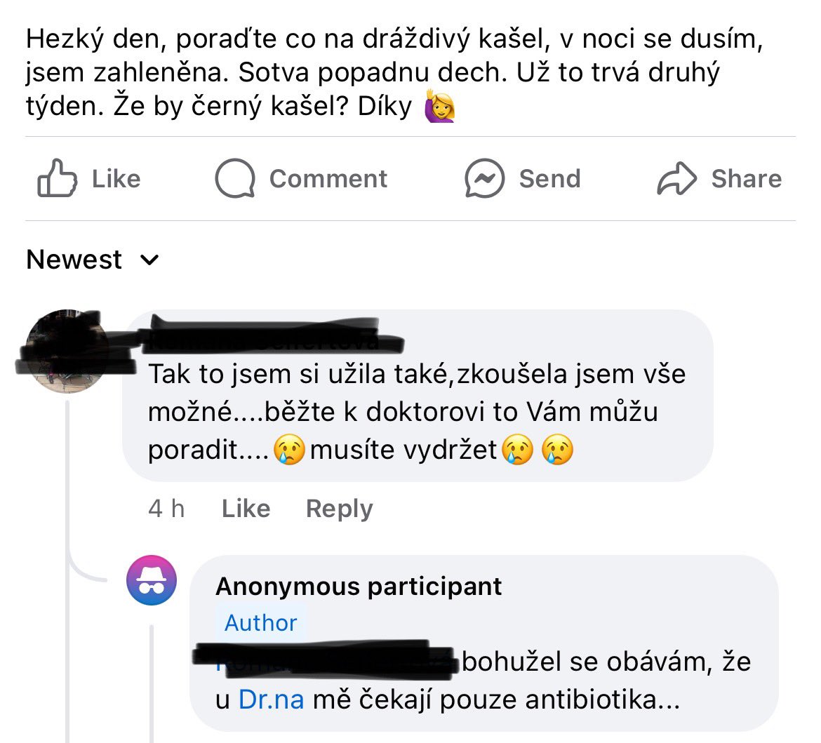 MichaelaCerna's tweet photo. Kdyby vás zajímalo, proč neklesají čísla nakažených černým kašlem a nemoc se v republice dál šíří. Skupina o léčení bylinkami. Nemám slov. https://t.co/mhLogC5MH5