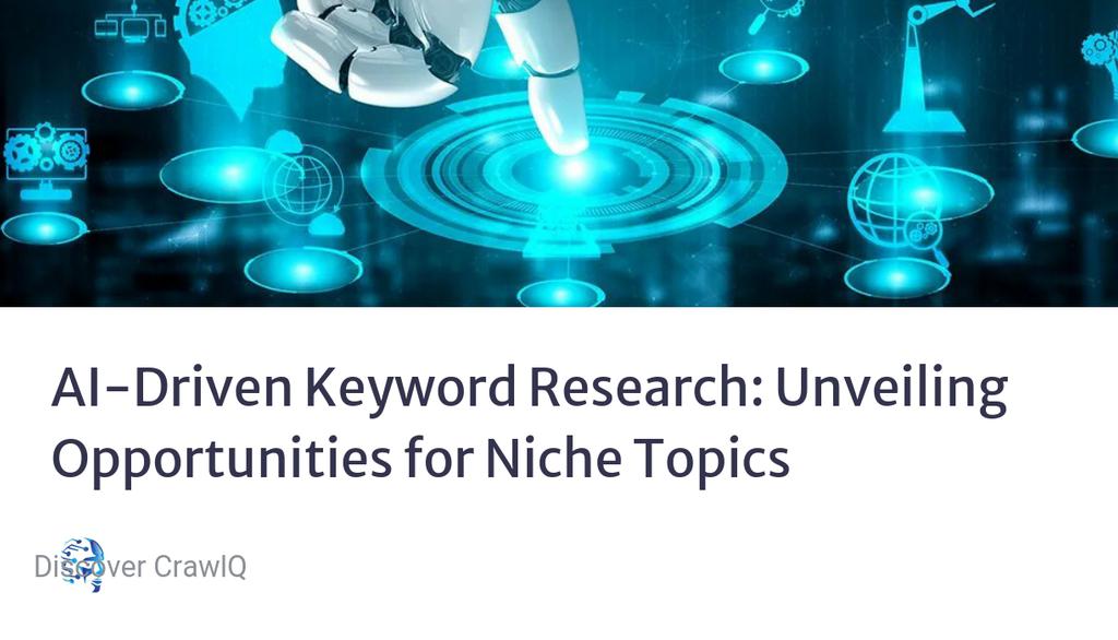 discovercrawlq's tweet image. Keyword research lies at the foundation of successful SEO and content marketing strategies.

Read more 👉 lttr.ai/AVFEc

#ContentStrategy #AIKeywordResearch #CompetitiveIntelligence #ContentMarketing #DiscoverCrawlQ #SEOStrategies #MarketResearch #ContentAutomation