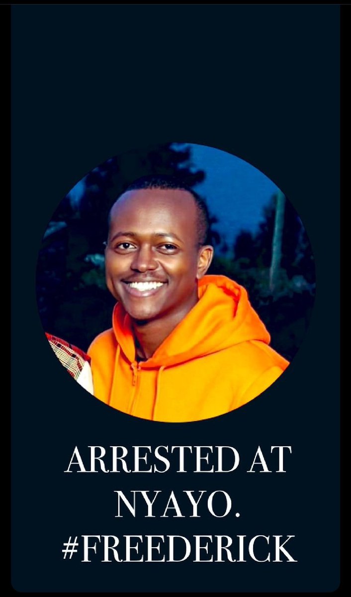 MarsyJazz's tweet photo. @Shad_khalif @Nyandia_G @FaithOdhiambo8 Lets amplify till he is released...as well as his friends...#FreeDerrick @derro_dk he is at Langata Police station as per his last tweet https://t.co/g29XnSLmVi