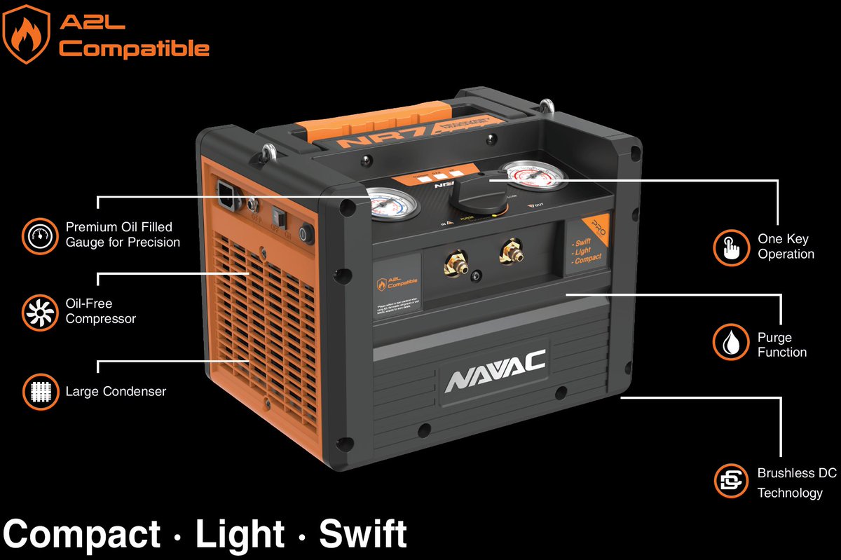 ValueTesters's tweet image. Top 5 reasons to own NAVAC Recovery Machine. Read more, shop, and get a deal: bit.ly/3ZSBQKB 

#hvactools #RecoveryMachine #hvacrecoverymachine
#hvacr #hvactechnician #hvacmaintenance #hvaclife