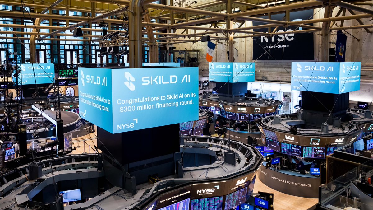 Deepak Pathak (@pathak2206) on Twitter photo Delighted to see <a href="/SkildAI/">Skild AI</a> on the <a href="/NYSE/">NYSE 🏛</a>  trading floor! Delighted to see <a href="/SkildAI/">Skild AI</a> on the <a href="/NYSE/">NYSE 🏛</a>  trading floor!