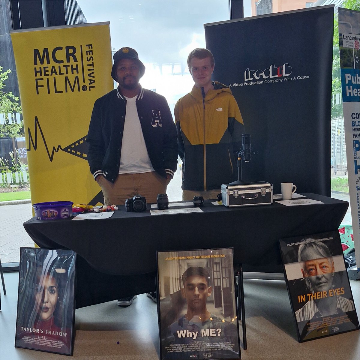 FreshrbCIC's tweet photo. It was great to be a part of @FestivalofPH yesterday!

Loved sharing what we do &amp; spreading the word about upcoming, Manchester Health Film Festival! 📽️💛

Thanks to everyone who came and spoke with us, we hope to see you at hope to see you at #MHeFF24

#IFPH2024 https://t.co/xYlCO8dU6c