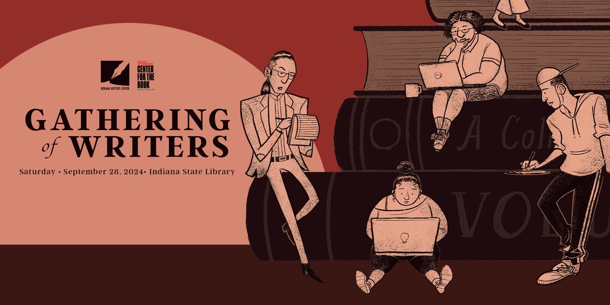 Indiana Writers Center (@writerscenterin) on Twitter photo Registration for the 2024 Gathering of Writers is Open!
Check out the superb faculty and register now!
September 28 at the State Library
indianawriters.org/product/gather… Registration for the 2024 Gathering of Writers is Open!
Check out the superb faculty and register now!
September 28 at the State Library
indianawriters.org/product/gather…