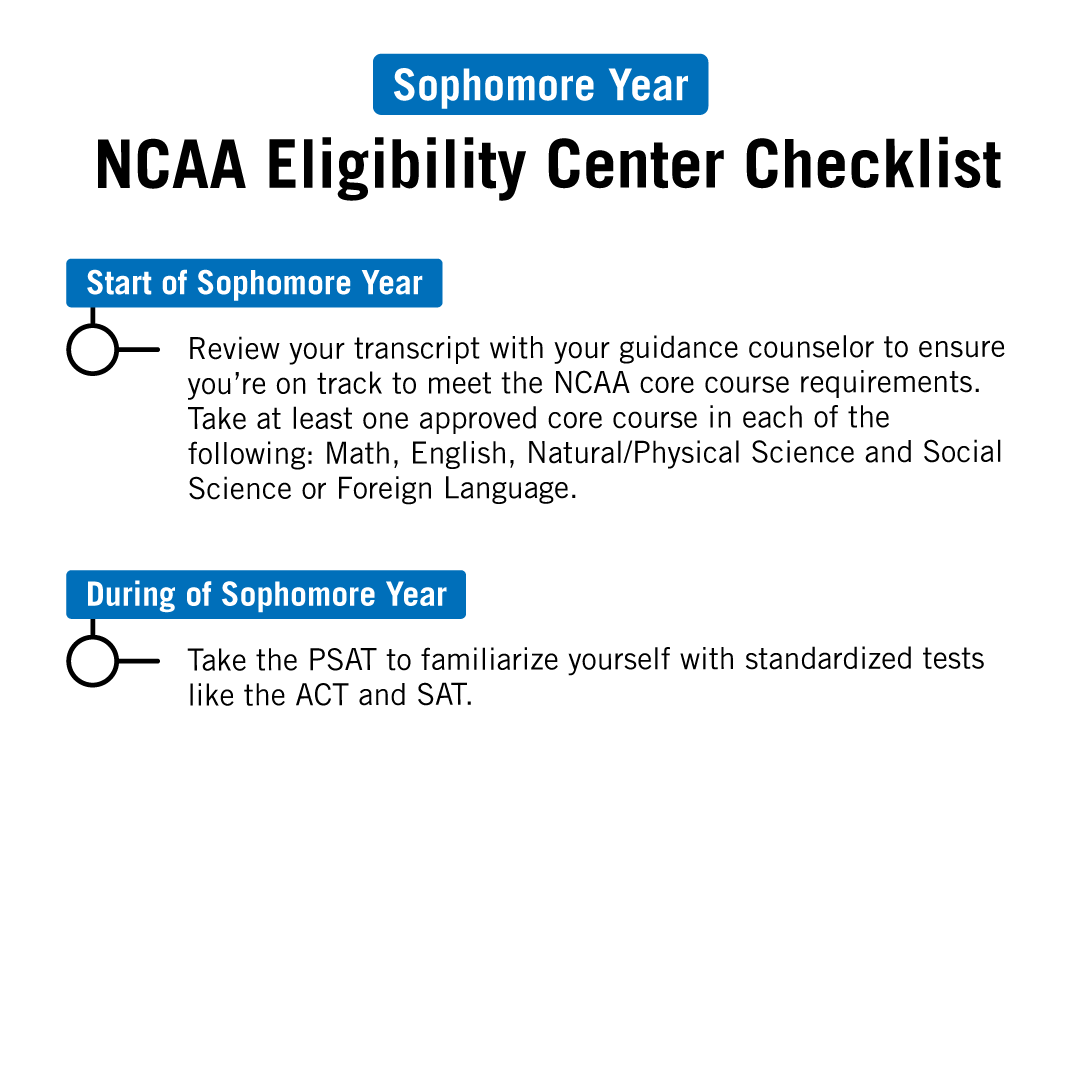 ncsa's tweet photo. The Eligibility Center is an important step in the recruiting process. Check out our Eligibility Center checklist to stay on top of your process and make sure you're taking the right steps! https://t.co/h2a0apsGB3