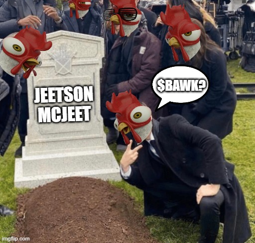 Jeets out. Now we cook <a href="/nonfriedchicken/">Non Fried Chicken</a> 
Let's $BAWK-ing gooo!!