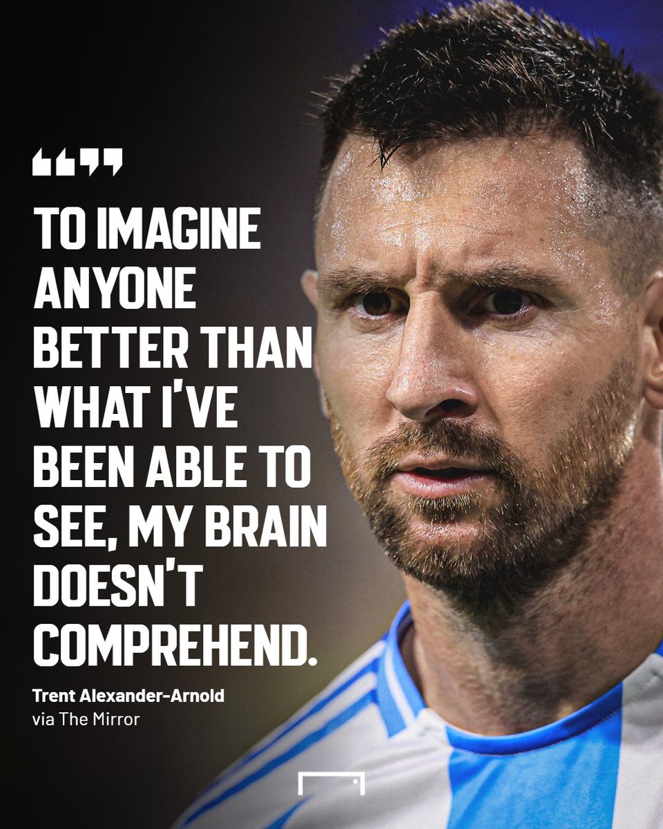 Trent Alexander-Arnold knows his GOAT 🐐