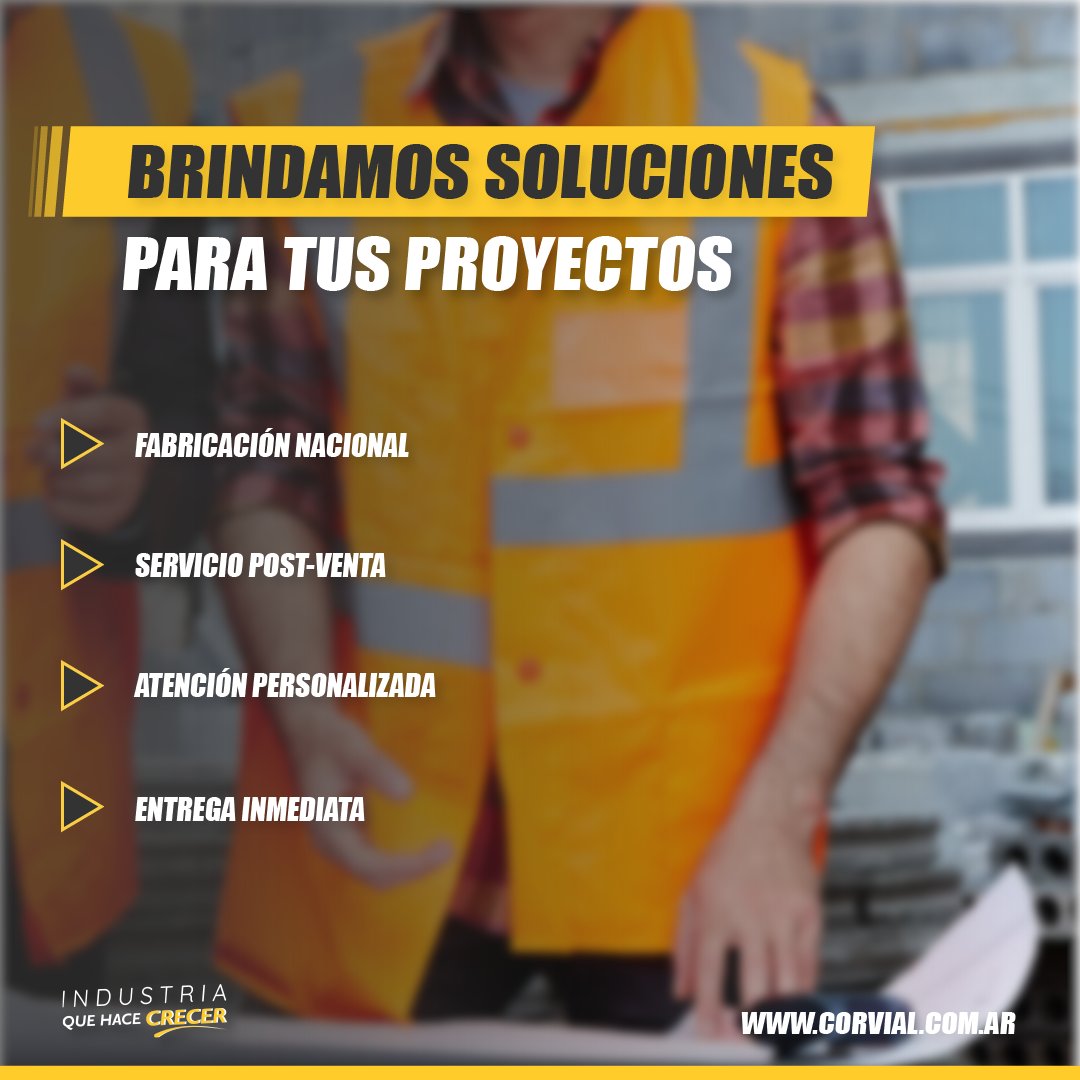 CorVialSA's tweet photo. Brindamos soluciones a todos sus proyectos !

📧consultas@corvial.com.ar
☎️+5493512023508
🌐Web: https://t.co/F4ylWSX9IJ

¡Industria que hace crecer! https://t.co/qrBAonNvFh