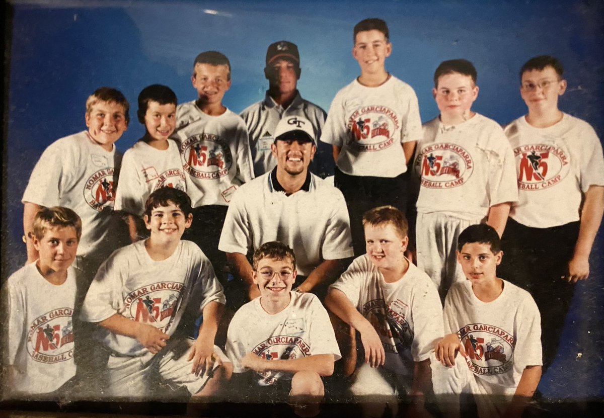 Happy Birthday to <a href="/Nomar5/">Nomar Garciaparra</a>. Here’s a picture of us when we were younger. Good times!