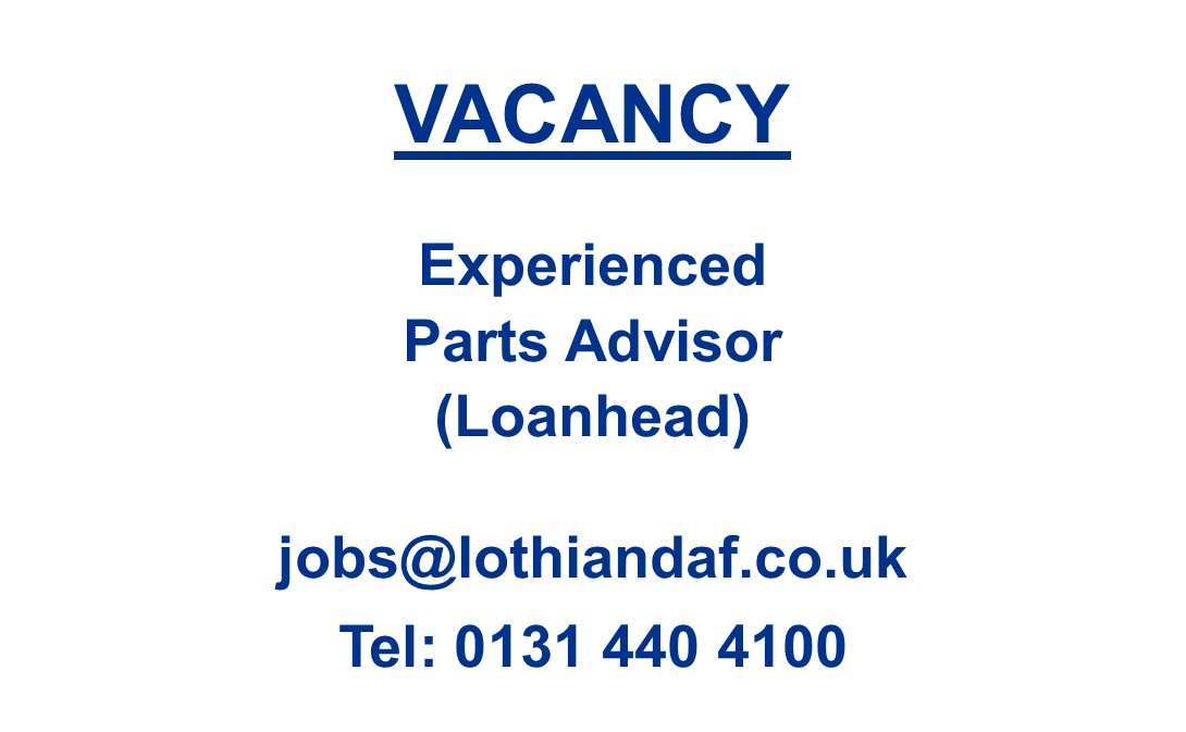 LothianDaf's tweet photo. https://t.co/V75v9VOLWI
#lothiandaf #daf #parts #advisor #jobs #hiring #vacancy https://t.co/iMqLRORPZi