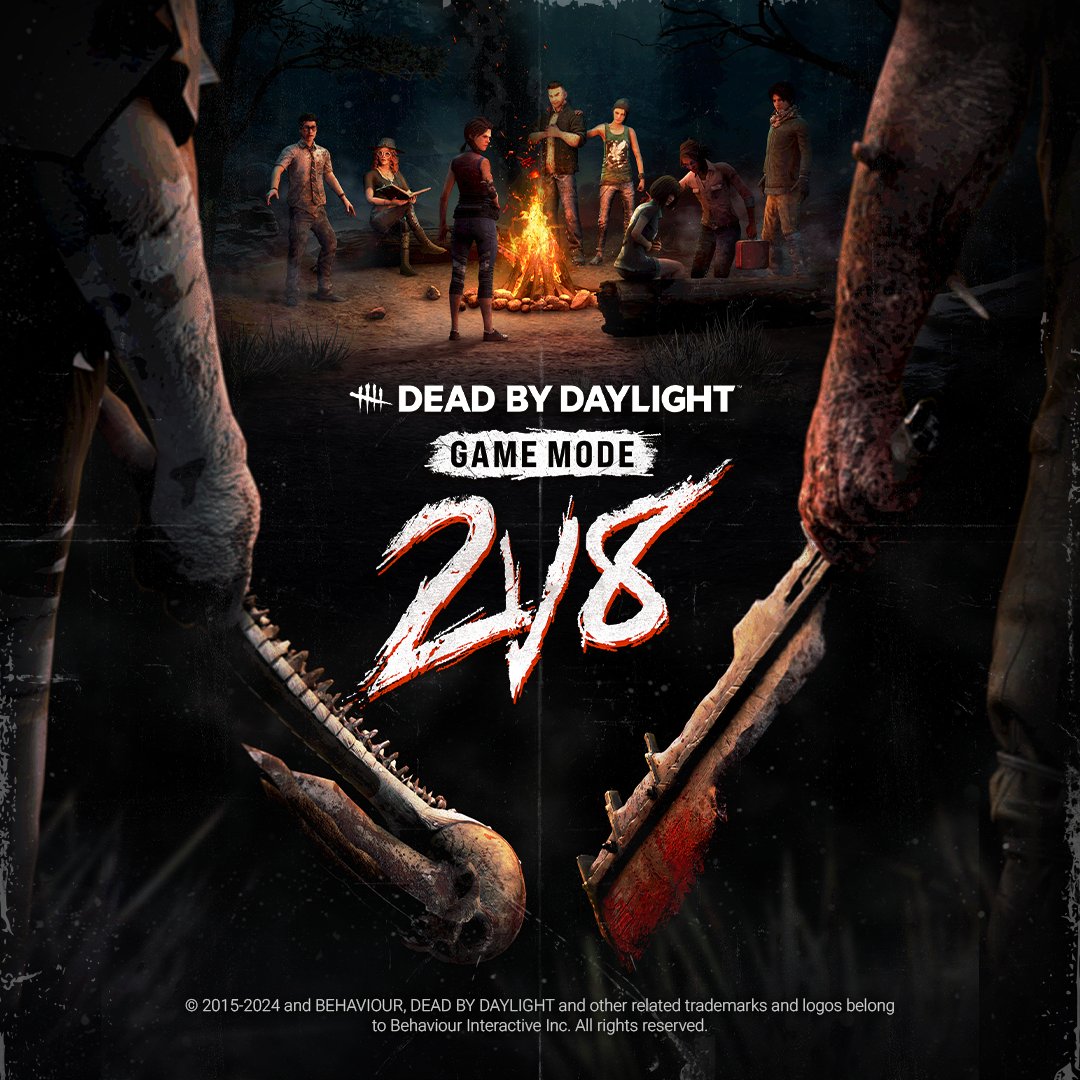 DeadbyDaylight's tweet photo. LIVE NOW 🔴 Day 2 where 11 of our Fog Whisperers are getting an early look at our new 2v8 game mode, coming on July 25. Head over to their channels now: https://t.co/Cr7KVzG9Gu https://t.co/MMjodk8eGV https://t.co/tOGOuiBgJx https://t.co/xEnHIniQJl https://t.co/I3uCELybA9 https://t.co/cJJmSqEcMy https://t.co/0nno4HiQ2x https://t.co/UyZ6sk5wMl https://t.co/KIenbJ7c82 https://t.co/wXNkn2Z4Nt https://t.co/LtyGl96WHY