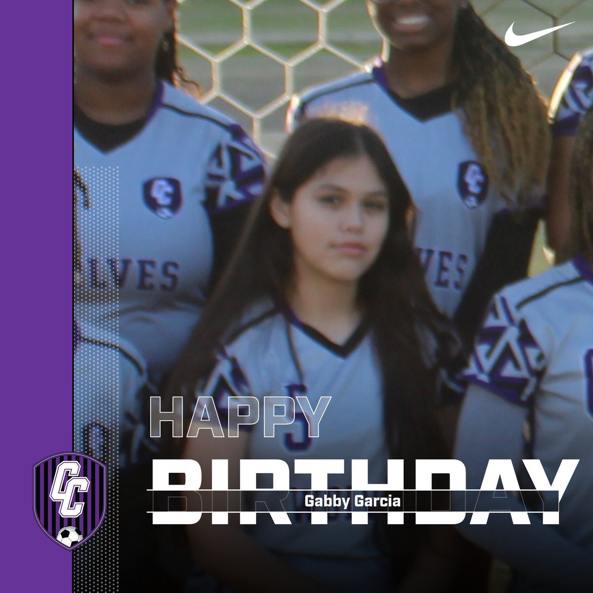 CCGirlsSoccer's tweet photo. Happy birthday Gabby! 🎉🎂🥳🎊🎁 https://t.co/ZYuD4piJuC
