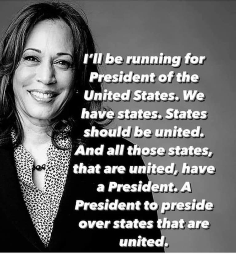 Ikennect's tweet photo. Word salad Hauk Tuah Harris.
I'll be voting Trump/Vance! https://t.co/gAuCpE7XGO