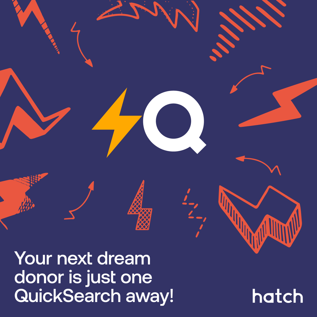 Imagine finding your perfect donor in seconds. QuickSearch launches July 30th—mark your calendars! 🚀
Register for our LIVE webinar on July 30th at 12 PM EST to learn more about QuickSearch! us02web.zoom.us/meeting/regist…