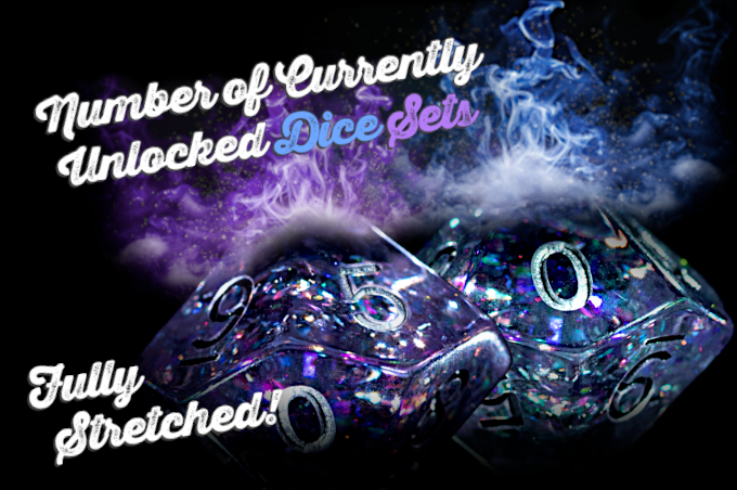 sockpuppetsami's tweet photo. Look at all of the goodies that have been unlocked! Don't miss out! https://t.co/ZB5reskRBr #JoinTheCountdown #diceaddiction #d20 #boardgaming #criticalrole https://t.co/c4yOQGR1YL