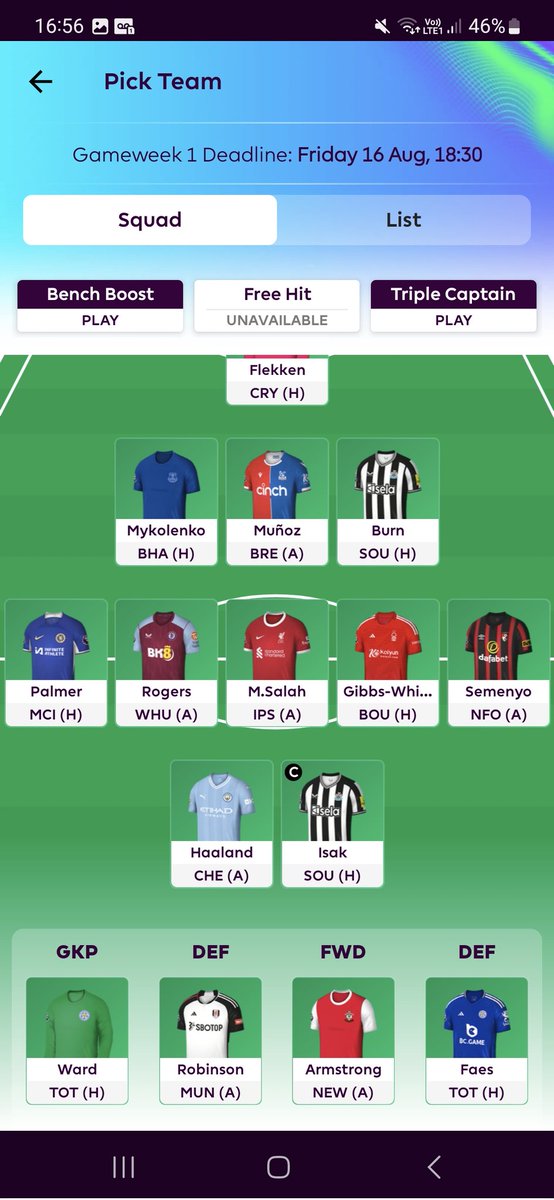 Salah, Haaland, Palmer AND Isak in the same draft <a href="/LetsTalk_FPL/">Andy</a> <a href="/FPLMate/">FPL Mate (Dan)</a> <a href="/FPL_Heisenberg/">FPL Heisenberg</a> <a href="/FPL__Raptor/">FPL Raptor (Ross)</a> <a href="/FPLFocal/">FPL Focal</a> 

#FPL 
#FPLcommunity