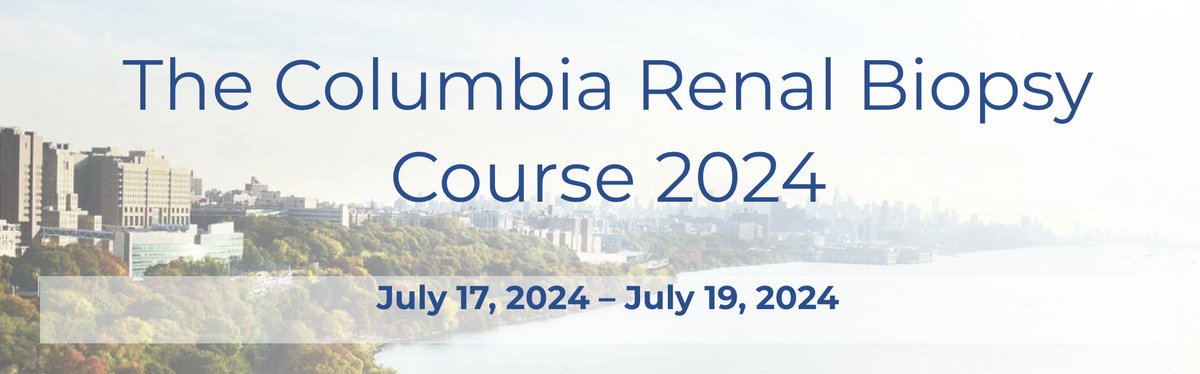 CUIMCGlomCenter's tweet photo. Thank you to everyone who attended the Columbia Renal Biopsy Course last week! We look forward to seeing you again next year! https://t.co/9KgZNZskFw