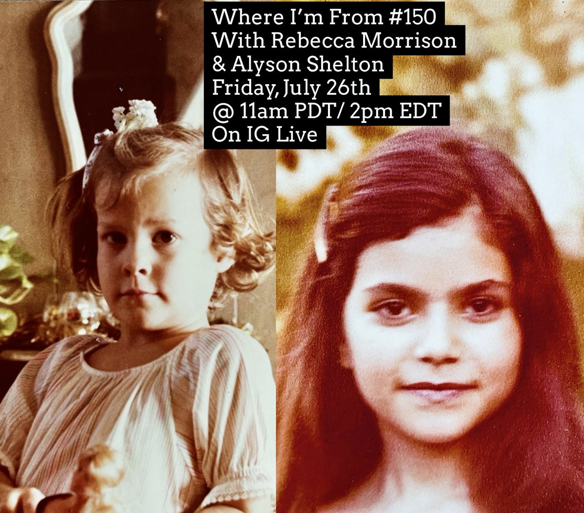 contactrebecca's tweet photo. Can’t wait to talk to @byalysonshelton! Join us on Instagram live on Friday at 2pm EST. :)

IG: @rebeccamorrisonwriter https://t.co/2pJnR6PZeW