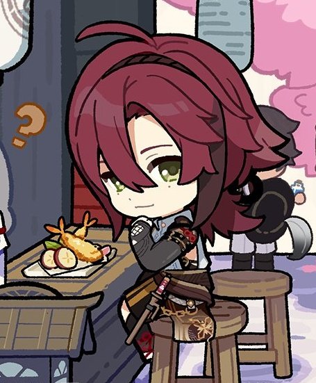 LOOK AT HIM. HE'S SO SMALL AND CUTE I'M GOING TO EAT HIM