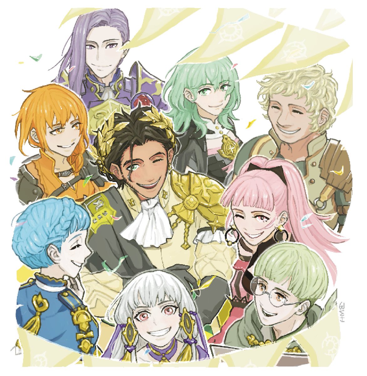 A Celebration Together 🎂✨

#クロードフォンリーガン生誕祭2024 #FE3H #風花雪月