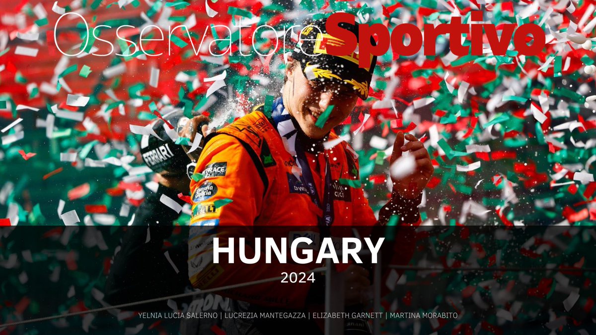 ❗️Our magazine about the Hungarian Grand Prix is out!
You can read it at the link below⬇️
osservatoresportivo.com/magazine-formu…