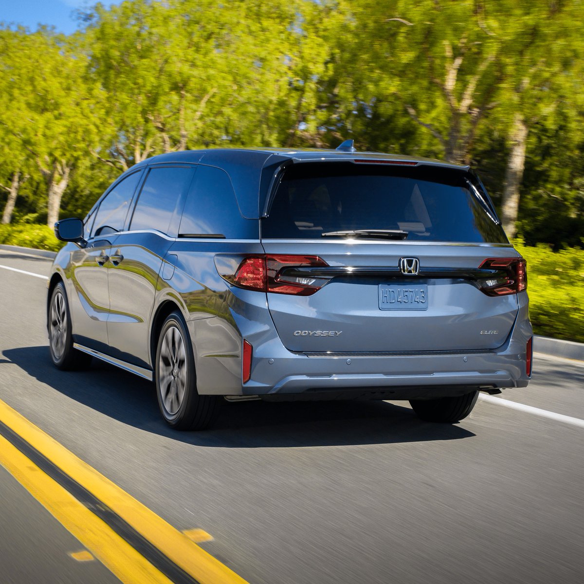 Honda's tweet image. The perfect fit for everyone in your family. The new 2025 #HondaOdyssey is on sale now. Learn more: honda.us/4dcVaZf