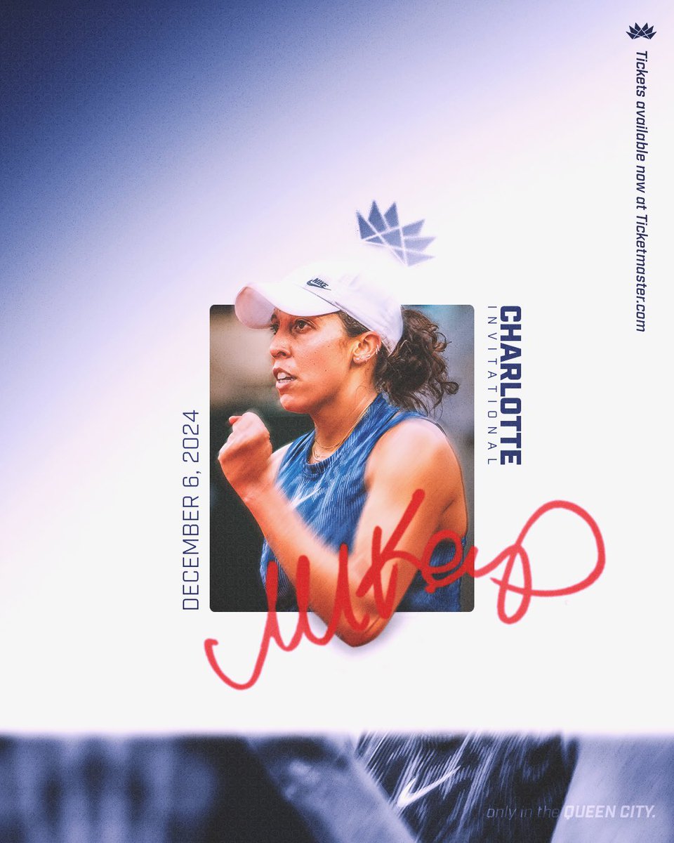 Madison_Keys's tweet image. Tickets are on sale now to see me and @SloaneStephens in the Charlotte Invitational this December! See you in Charlotte on December 6th @CLTSports 🙌🏽

charlottesports.org/event/charlott…