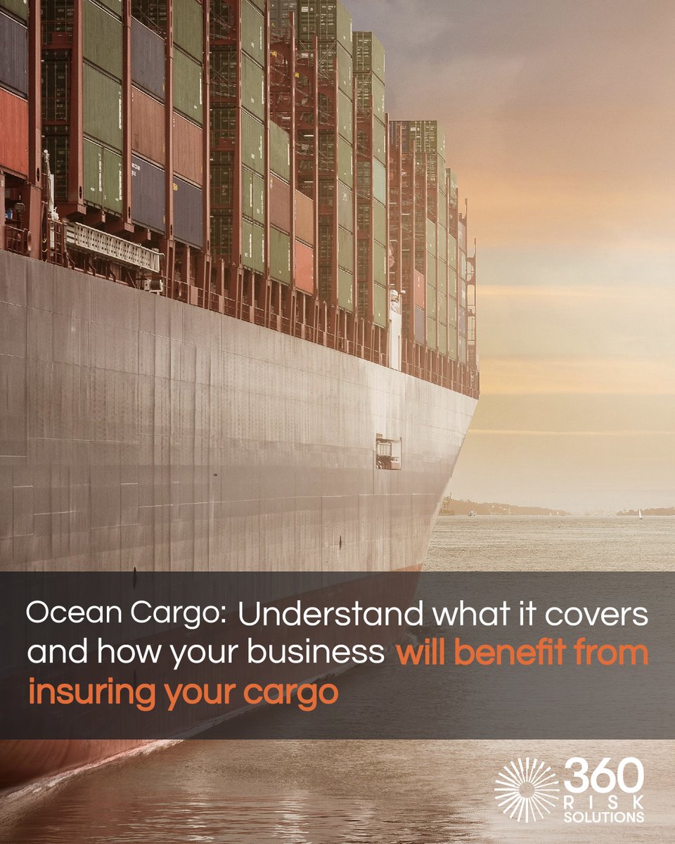 360risksolution's tweet image. 🚢 Protect your goods on every journey with benefits like:

📦 Coverage against damage and loss.
🚚 Protection during transit and storage.
🛠️ Assistance and claim management.

📲 787 273-3603 or 360risksolutions.com
#OceanCargoInsurance #MaritimeProtection #360RiskSolutions