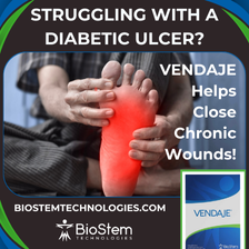 BSEM_Tech's tweet photo. VENDAJE® is an allograft derived from processing placental tissue. It is used as a protective barrier in treating hard to close wounds, such as Diabetic Foot Ulcers (DFUs).   $BSEM #DFU #diabeticfootulcer #woundcare
https://t.co/vbD3CXA2LQ https://t.co/0pt0PdSC5Y