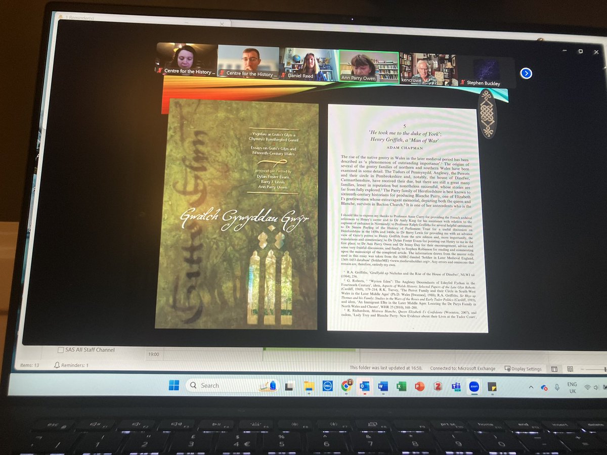 Great to see our very own <a href="/DrAdamChapman/">Adam Chapman</a> ‘s work get a shout out in this evening’s training session on #selfpublishing - the recording will be available via the <a href="/CHPPC_IHR/">Centre for the History of People Place & Community</a> online events archive soon!