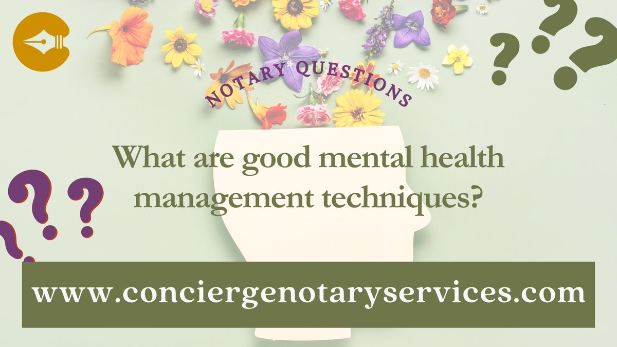 ConciergeNotary's tweet photo. What are some ways to manage mental health? Share below! 👇 🩺

____________________
#conciergenotary #notary #business #smallbusiness #smallbiz #nyc #newyork #notaryfacts #canva #brand #blog #marketing #questions #socialmedia #content #mental #health

📲 https://t.co/gllfEuWALD https://t.co/4Jv2LMer0z