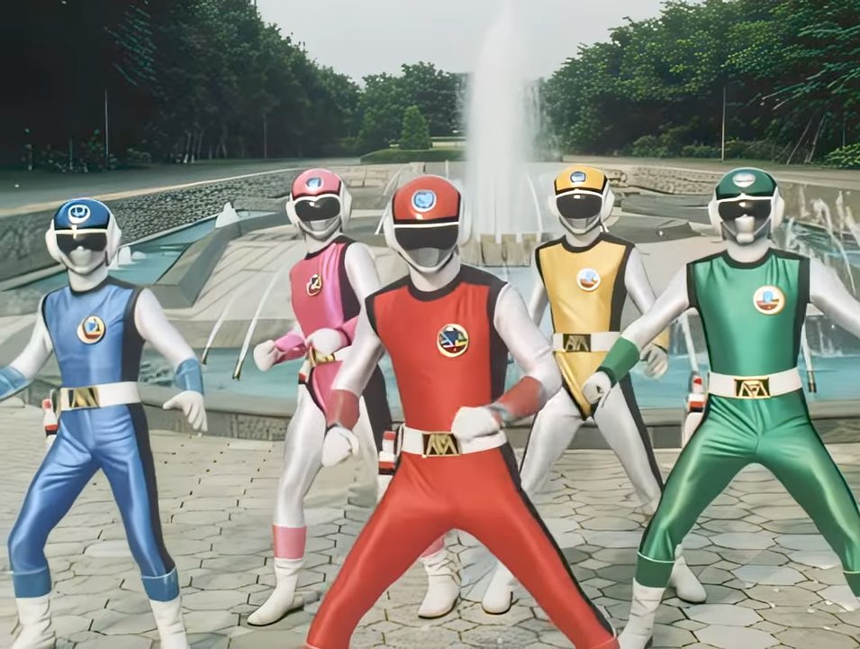 4everToku's tweet image. 80s Rangers ❤️💚💙🩷💛🖤 #supersentai #bioman #flashman #maskman