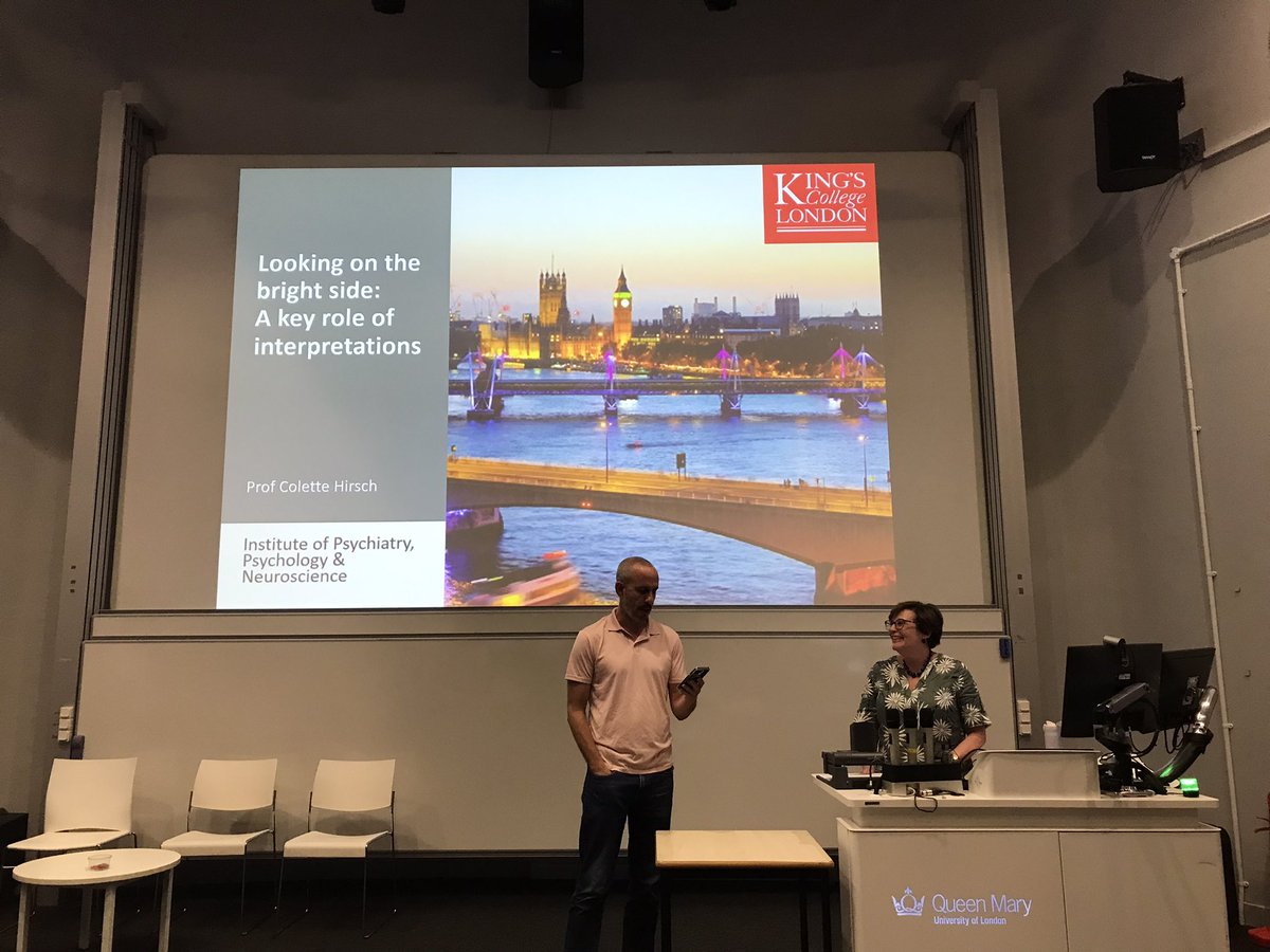 Elaine Fox (@profelainefox) on Twitter photo Sadly we have come to the end of #acbm2024 <a href="/CbmAssociation/">Association for Cognitive Bias Modification</a> with last keynote from DrColetteHirsch π Sadly we have come to the end of #acbm2024 <a href="/CbmAssociation/">Association for Cognitive Bias Modification</a> with last keynote from DrColetteHirsch π