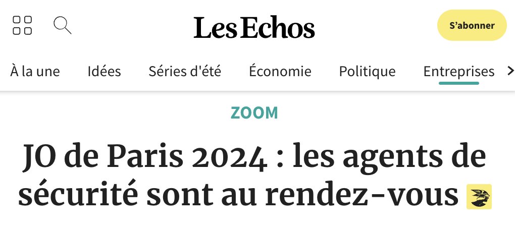 Paul Bazin (@paulbazin) on Twitter photo 50 000 agents de sécurité. C'était un défi crucial pour #Paris2024. C'est fait ✅
👏 aux équipes <a href="/FranceTravail/">France Travail</a>, notamment en #IleDeFrance, qui ont fait un travail exceptionnel avec nos partenaires & les organismes de #formation pour accélérer les recrutements.
Place aux jeux ! 50 000 agents de sécurité. C'était un défi crucial pour #Paris2024. C'est fait ✅
👏 aux équipes <a href="/FranceTravail/">France Travail</a>, notamment en #IleDeFrance, qui ont fait un travail exceptionnel avec nos partenaires & les organismes de #formation pour accélérer les recrutements.
Place aux jeux !