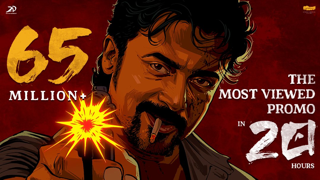 karthiksubbaraj's tweet photo. A Big birthday gift from fans to The One... @Suriya_offl Sir....

Thanks for all the Love to #Suriya44 🙏 

#HappyBirthdaySuriya 
#HBDTheOneSuriya https://t.co/l9XoqsAXtM