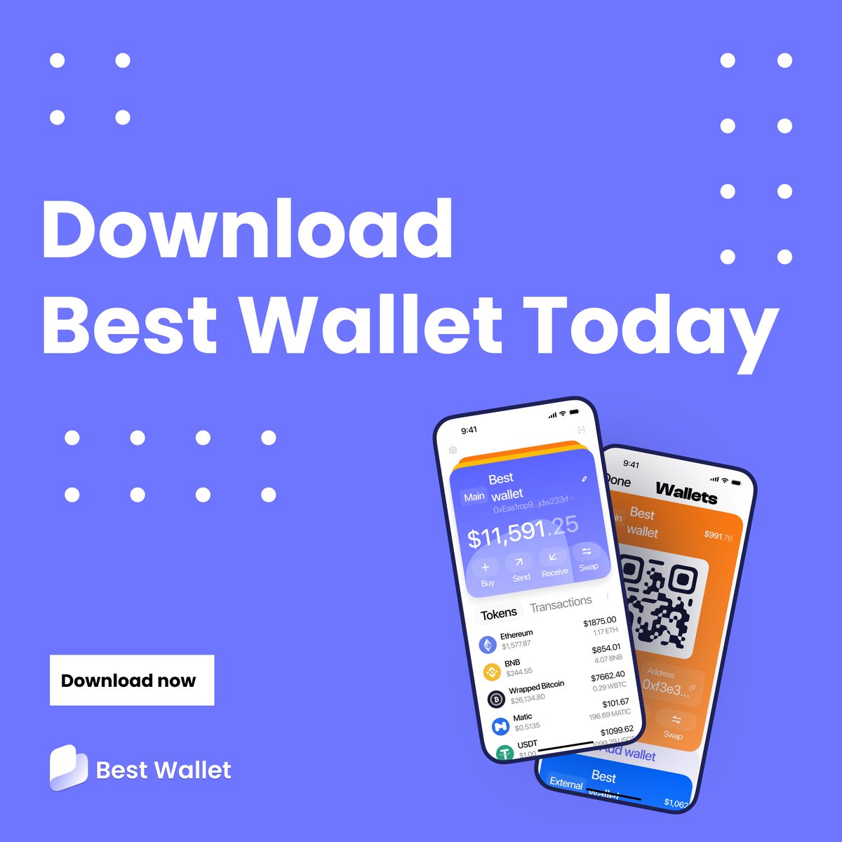 Have you updated the $BEST crypto wallet of 2024 yet? 👀

With Best, you can:

🔥 Get early access to exclusive phase 0 #presales

🛡️ Benefit from non-custodial protection with biometric security

📱 Discover a vast Dapp library

Download today! 👉 bit.ly/4a2PUFA