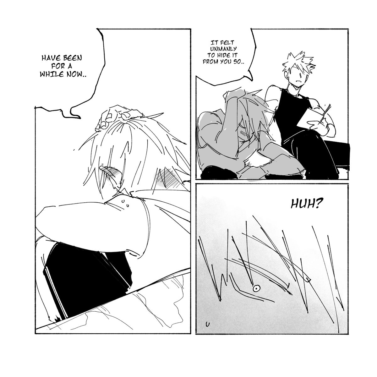 scxrkat_'s tweet photo. a sudden confession #kiribaku https://t.co/e5xSNsQQWk