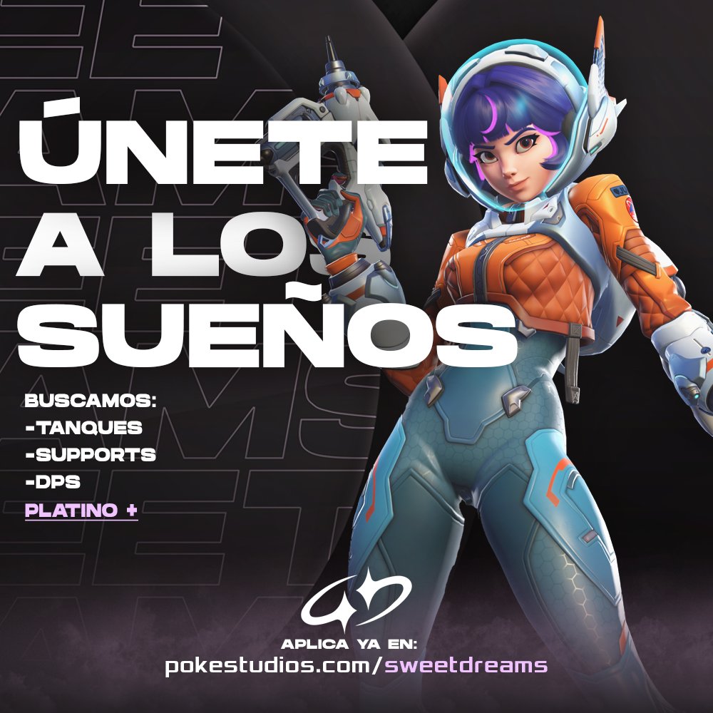 SweetDreamsPS's tweet photo. FORMA PARTE DE ESTA NUEVA ALINEACION! Cada sueño dulce merecer ser perseguido, y esta es tu oportunidad! Únete a esta nueva familia de esports y juntos exploremos la experiencia semi-profesional!

Visita y aplica ya en:
https://t.co/l0hui8SBIl https://t.co/4uxe0wiWdR