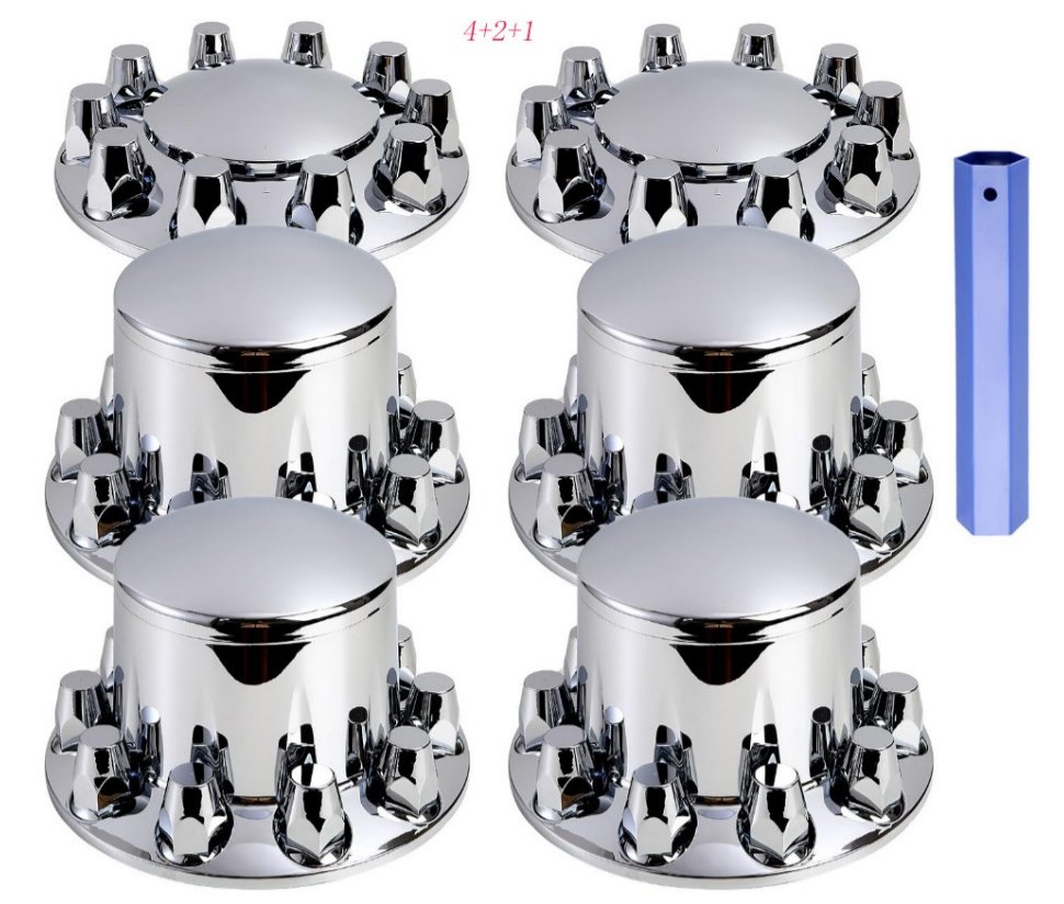 wheel hub cover for truck trailer duty heavy truck parts