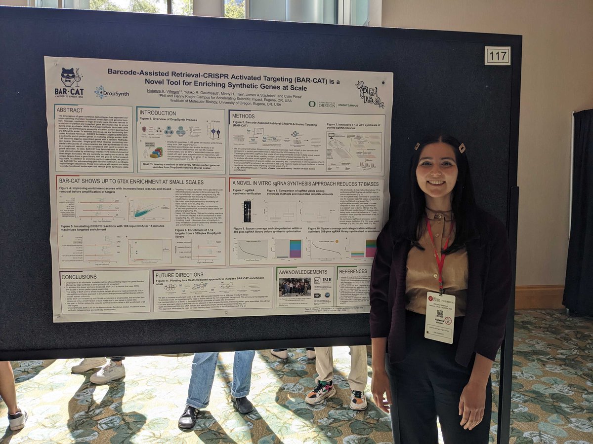 PlesaLab (@plesalab) on Twitter photo At <a href="/ProteinSociety/">proteinsociety</a> tonight check out poster 73 with <a href="/AlkynesOfSci/">Andrew Holston</a> to hear about our efforts to deorphanize sensor histidine kinases en masse & poster 117 with <a href="/TrieneToScience/">Natanya Villegas</a> to hear about BAR-CAT, our approach to scalable enrichment of assembled gene libraries. <a href="/UOKnightCampus/">Knight Campus</a> At <a href="/ProteinSociety/">proteinsociety</a> tonight check out poster 73 with <a href="/AlkynesOfSci/">Andrew Holston</a> to hear about our efforts to deorphanize sensor histidine kinases en masse & poster 117 with <a href="/TrieneToScience/">Natanya Villegas</a> to hear about BAR-CAT, our approach to scalable enrichment of assembled gene libraries. <a href="/UOKnightCampus/">Knight Campus</a>