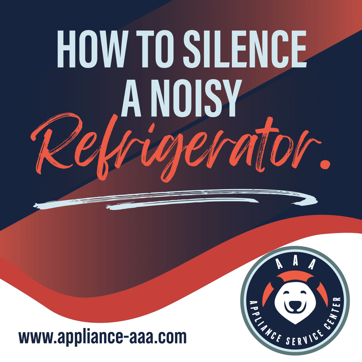 AAA_Service's tweet image. Is your refrigerator keeping you up at night with its noise? Here's how to silence it:

1) Level the fridge

2) Clean the condenser coils

3) Check the fan

4) Inspect the compressor

Silence those disturbances and enjoy a quieter home! 🛠️
#NoisyFridgeFix #HomeComfort #AAATips