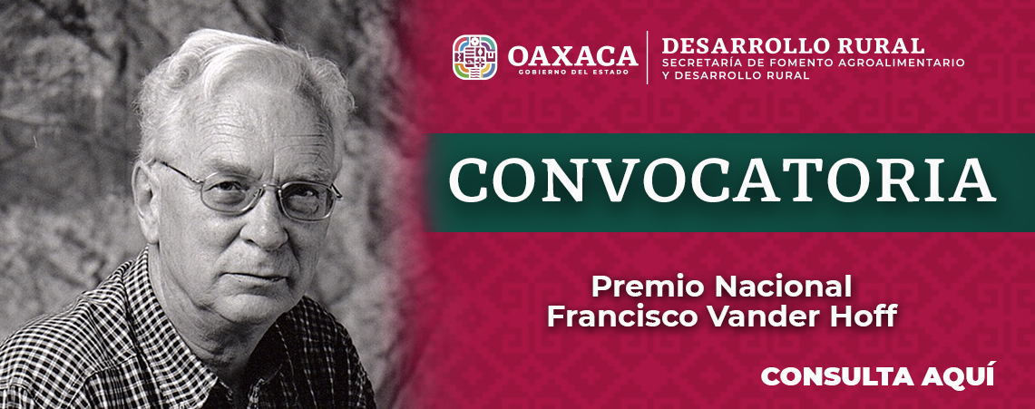 victor_suarez's tweet photo. Te invito a participar en la convocatoria para el “Premio Nacional Francisco Vander Hoff” 

Organizan el Gobierno del Estado de Oaxaca, que encabeza el gobernador Salomón Jara Cruz (@salomonj), la Subsecretaría de Autosuficiencia Alimentaria de la Secretaría de @Agricultura y el Consejo Nacional de Producción Orgánica.

Las propuestas serán recibidas hasta el 30 de julio del 2024, a través de la página: https://t.co/RdIv4kC9yI

#PremioNacionalFranciscoVanderHoff #TransiciónAgroecológica #ComercioJusto #SALUD #ECOLOGÍA #EQUIDAD

@GobOax
@ElenaBuylla
@Conahcyt_Mex
@CiadConahcyt
@inifap
@JesusRCuevas
@JoseAtahualpaEA
@ANECMEXICO
@senadomexicano
@Mx_Diputados
@GobiernoMX