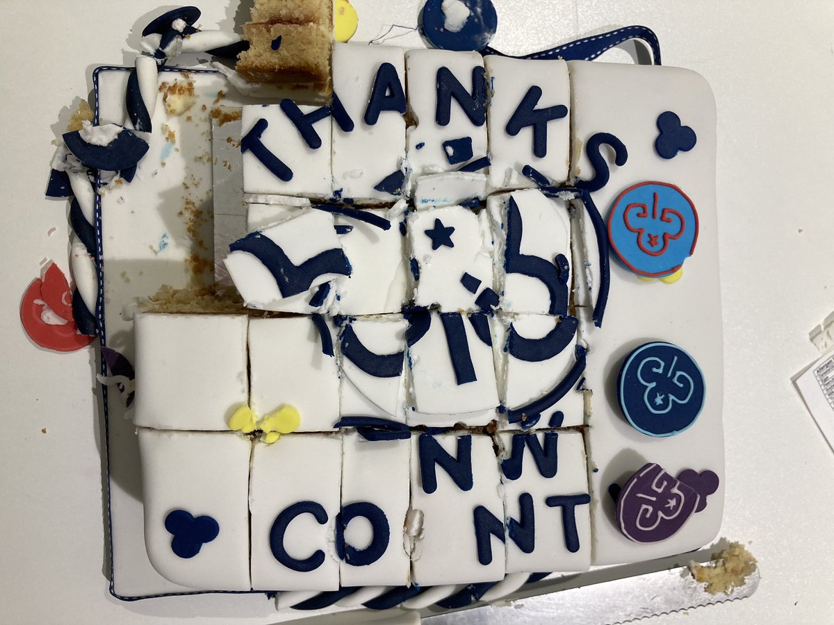 TSSHammersmith's tweet photo. Wonderful thank you event for volunteers in @GirlGuidingLNW to celebrate a busy year and amazing achievements - a 60 year service award and excellent cake!!

@Guiding_LaSER and @girlguiding for hosting us @ICANDOlondon https://t.co/Np27IGvIHD